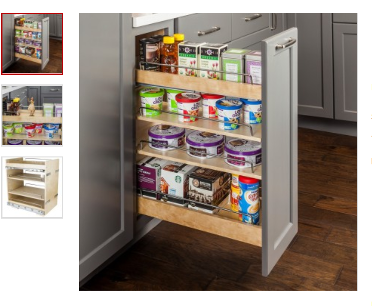 Base Cabinet Spice Pull Out Unit – 2020 CABINETS LLC