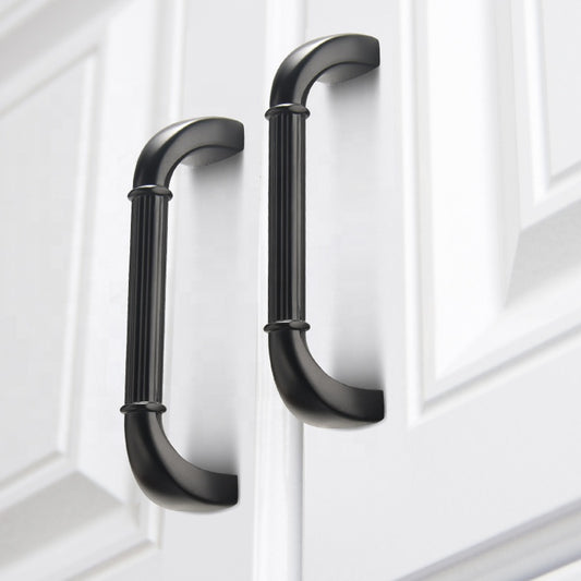 Matte Black Athens Cabinet Furniture Pull Handles